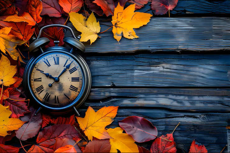 heure feuilles automne